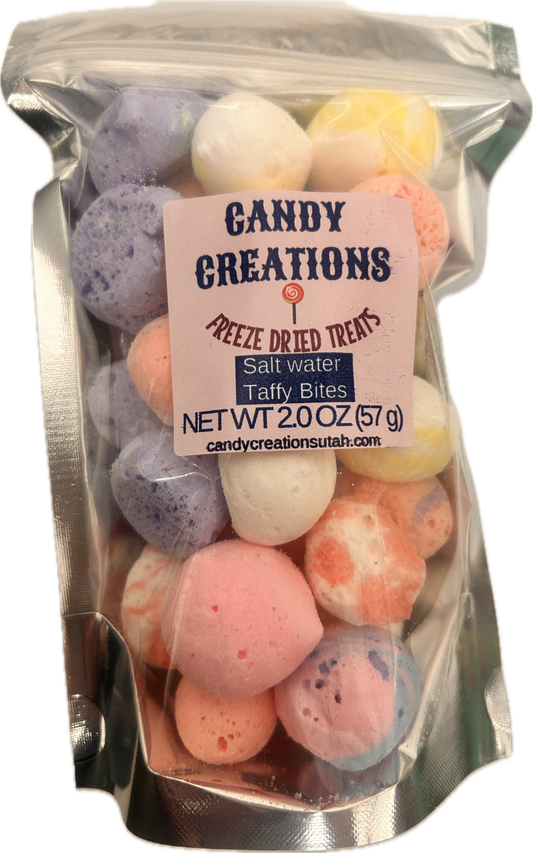 Salt Water Taffy Bites