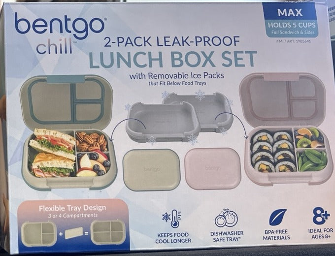 Bentgo Chill 2-pack lunchbox set