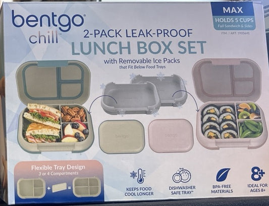 Bentgo Chill 2-pack lunchbox set