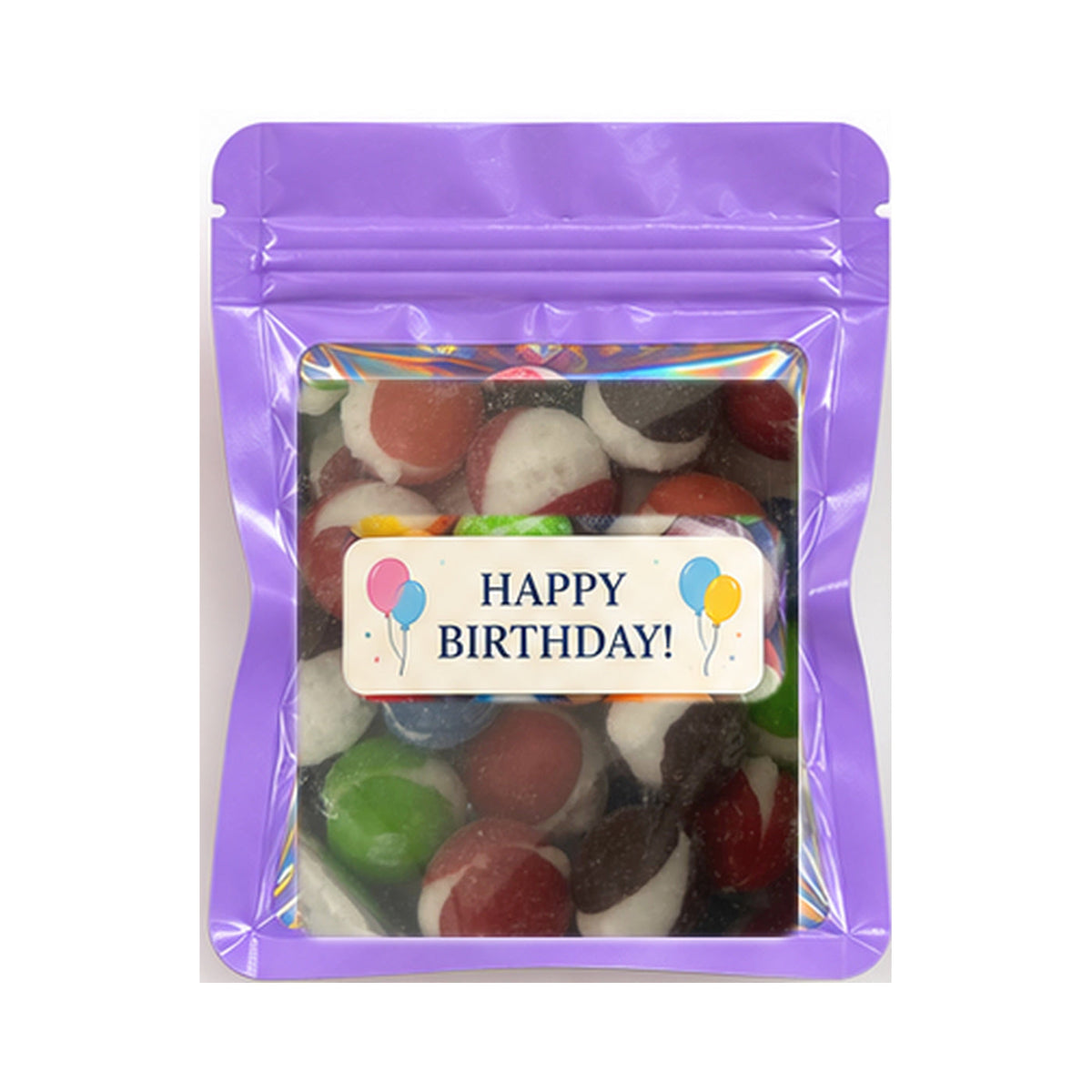 Lavender/Purple favor bag with real Berry Bites