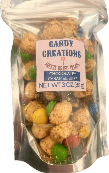Chocolatey Caramel Bites 3 oz package — Candy Creations Utah