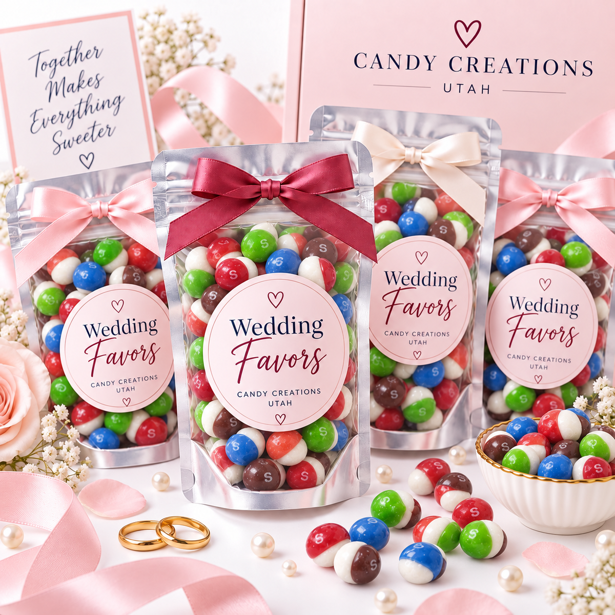 Wedding Elegant Party Favors with Berry Bites