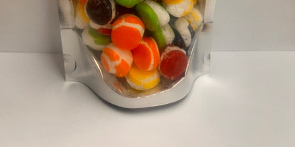 Close-up of real Spreetsy Bites freeze-dried candy